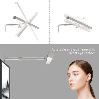 24" LED Picture Light Plug in, 9W Nickel Art Light - color: Nickel, size: 24 inch