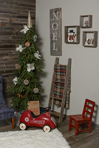 Rockin' Wood Peel & Stick Rustic Reclaimed Barn Wood Paneling, Real Wood, Rustic Wall Planks - Easy Installation (1 Square Foot) - size: 1 Square Foot (Sample Pack)