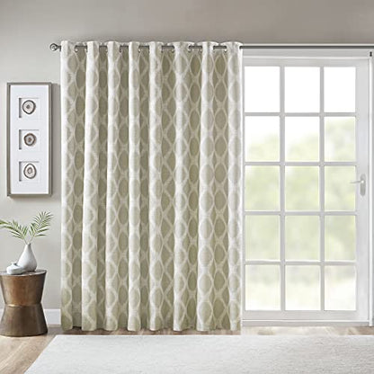Sun Smart Blackout Window Curtains, Thermal Insulated 1 Panel 100x84 Taupe - color: Taupe, size: 100"W x 84"L (Pack of 1)