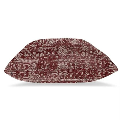 Burgundy Carpet Pattern Boho Pillow Covers 16 x 16 Inch Set of 2 - color: Burgundy Boho, size: 16" x 16" (Pack of 2)