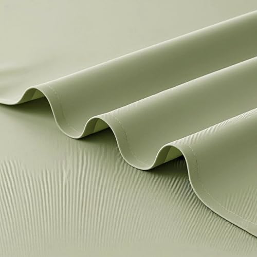 FOLINS&HOME 2 Pack Sage Green Waterproof Table Runner 48 Inches Long - color: Sage Green, size: 12" x 48" (2 Pcs)