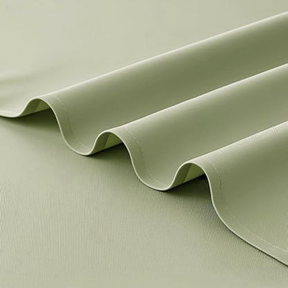 FOLINS&HOME 2 Pack Sage Green Waterproof Table Runner 48 Inches Long - color: Sage Green, size: 12" x 48" (2 Pcs)