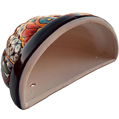 Rainbow Talavera Wall Planter Garden Pot