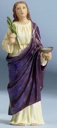 Church Supply Warehouse Roman Inc. St. Lucy Figurine 3.5" - Figurine Santo Saints Confirmation 40608-ROM