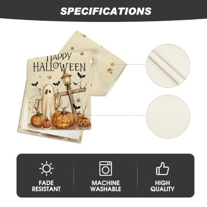 Artoid Mode 210 GSM Halloween Table Runner Home Party Decor 13x72 Inch - size: 13" x 72", Table Runner