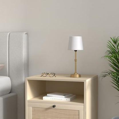 O'Bright Seraph Cordless Rechargeable LED Table Lamp, Antique Brass - color: Antique Brass