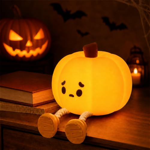 Halloween Pumpkin Night Light Official Licensed Genuine Halloween Gifts