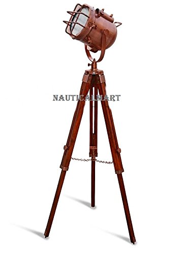 NauticalMart Classical Designer Tripod Floor LAMP Home Decor