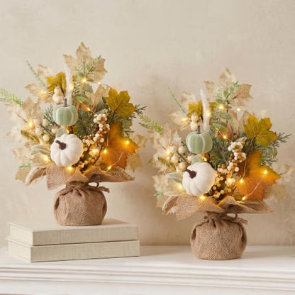 Fall Thanksgiving Table Decorations, Centerpieces for Tables, 2 Pack - style: Fall Thanksgiving Decor (2 Pcs)