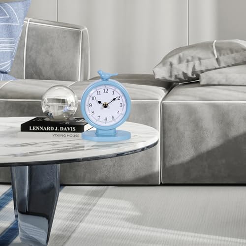 Mantel Clock, Cornflower Blue
