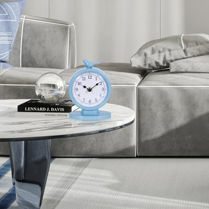 Mantel Clock, Cornflower Blue