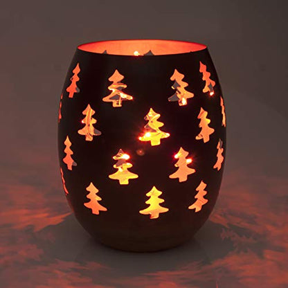 QBIS Christmas Lights Battery Operated, Red & Orange, 40 Micro LEDs 6.5ft - size: 1PK-40 Red,Orange