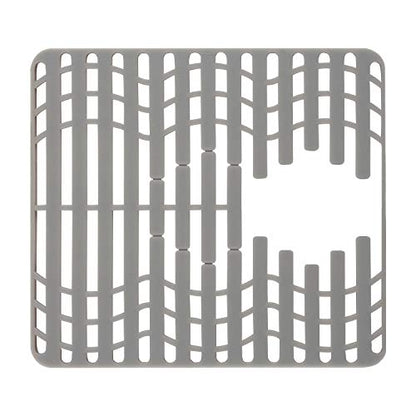 NICE DAY Sink Mat, Sink Protectors for Kitchen Sink Skid Resistance PVC Free Silicone Sink Mat, Small 12.8" x 11.3" - size: 12.8" x 11.3"