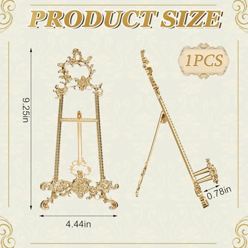 Novabright 9 Inch Ornate Metal Display Stand for Scrying Mirrors - size: 9 Inch, style: Vintage