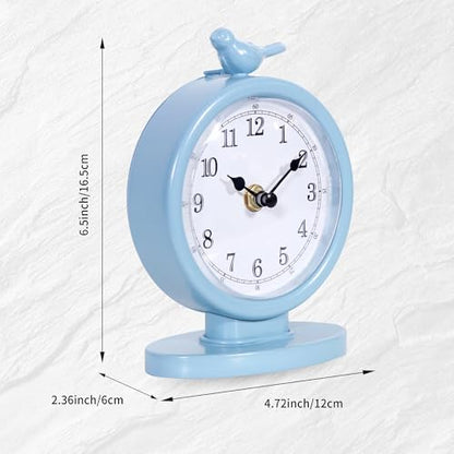 Mantel Clock, Cornflower Blue