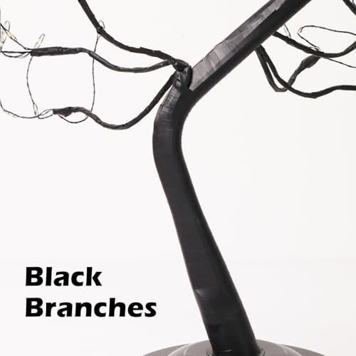 FUCHSUN 108 LED Tabletop Tree Lights, Lighted Artificial Twinkle Tree Lamp - color: Cool White