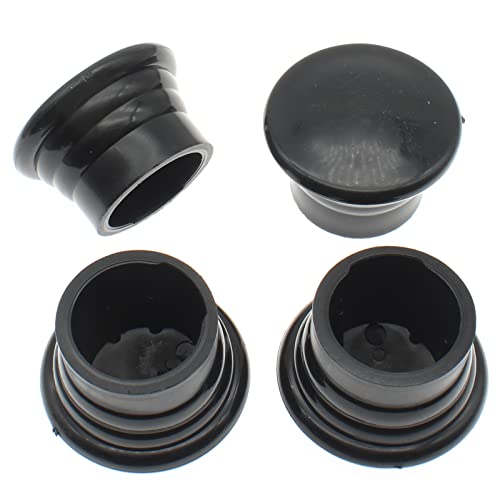 4 Pcs Window Curtain Rod Cap Finials FDXGYH Window Curtain Rod End Plug