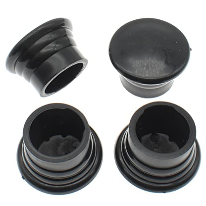 4 Pcs Window Curtain Rod Cap Finials FDXGYH Window Curtain Rod End Plug
