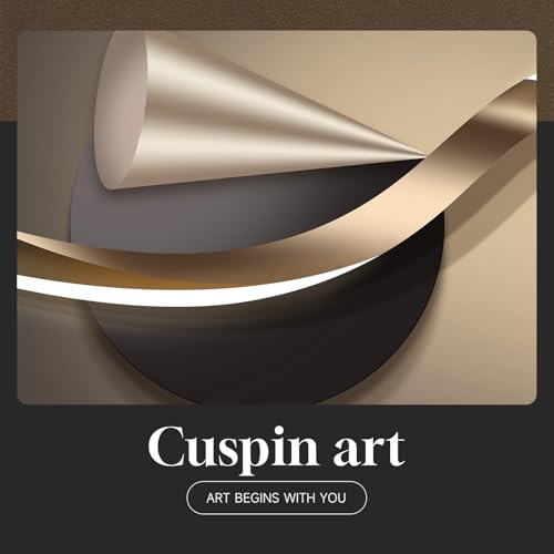 Large Framed Modern Luxury Black and Gold Abstract Wall Art, 24x36 In - color: Luxe Curve Collection, size: 24" W x 36" H x 3 pieces