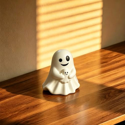 Halloween Ghost Figurine Spooky Mini Ghosts Statue - color: Styl 11
