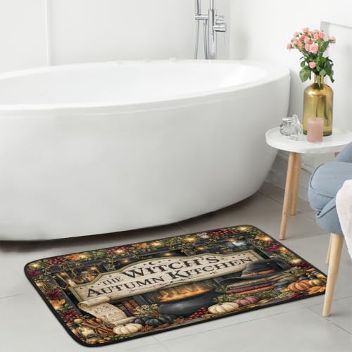 Halloween Kitchen Rug Non-Slip Indoor Carpet Absorbent Welcome Mat - color: B:c-20