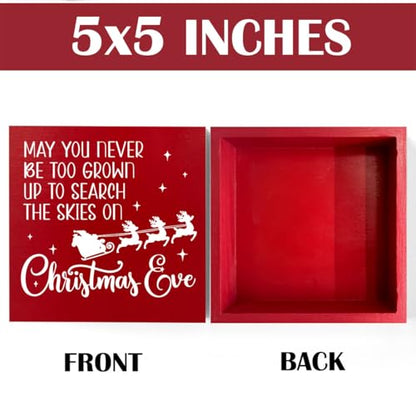 Christmas Vacation Decor - Xmas Movie Sign, 5 x 5 Inch - color: Never