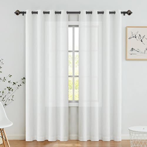 KAMANINA 1 Inch Curtain Rods for Windows 72 to 144 Inch, Black Drapery Rods - color: Black, size: 72-144"