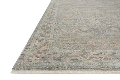 Loloi Angela Rose Blake Sky/Beige 2'-7" x 8'-0" Runner Rug - color: Sky / Beige, size: 2'7" x 8' (Rectangular)