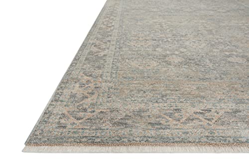 Loloi Angela Rose Blake Sky/Beige 5'-3" x 7'-6" Area Rug - color: Sky / Beige, size: 5'3" x 7'6" (Rectangular)