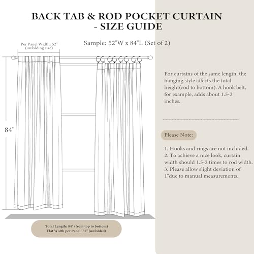 NICETOWN Beige Velvet Curtains 96 inch Long, 52" W x 96" L, 2 Panels - color: Beige, size: 52"W x 96"L (Pack of 2)