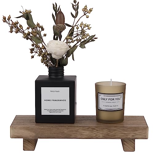 Wood Bathroom Tray Farmhouse Decor Kitchen Soap Holder, 8.7"x3.6" Brown - color: Brown, size: 8.7" x 3.6" x 1.6"
