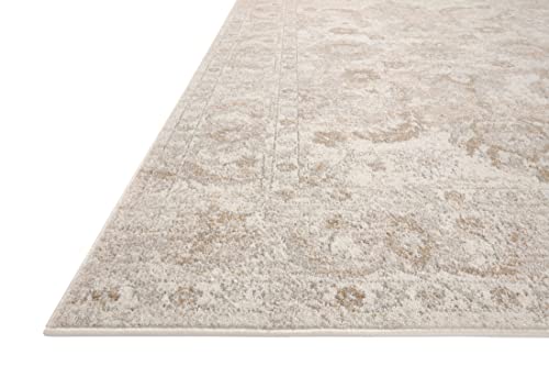Loloi Odette Ivory/Beige 5'-3" x 7'-9" Area Rug