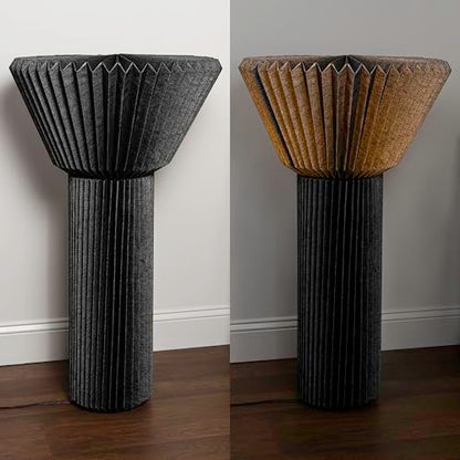 JONATHAN Y Archer Floor Lamp Modern Minimalist Mango Wood Base 37", Black - color: Black