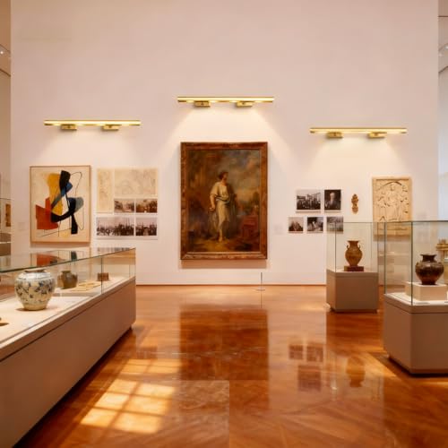 30 inch Picture Lights for Wall Hardwired Brass Picture Light - color: Brass, size: 30in
