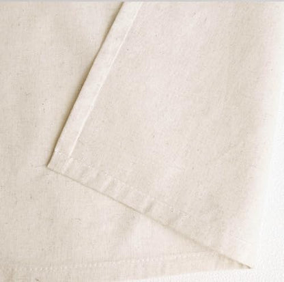 Oindec 2 Pack Cotton Linen Kitchen Valance Curtains, 16 inches - size: 55"W x 16"L (Pack of 2)