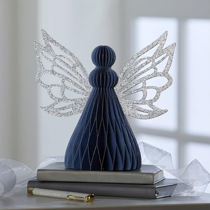Your Heart's Content Honeycomb Paper Angel (Blue Angel) - color: Blue Angel
