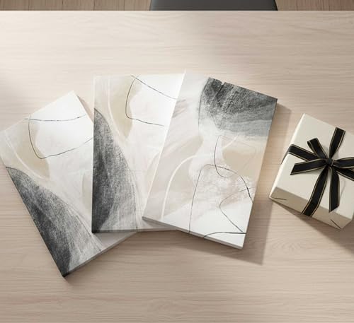 SMFARTJX 3Pcs Modern Abstract Canvas Wall Art 16x24in