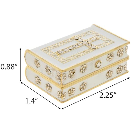 Hobby Lobby Mini Jewelry Box, Holy Bible - color: Holy Bible