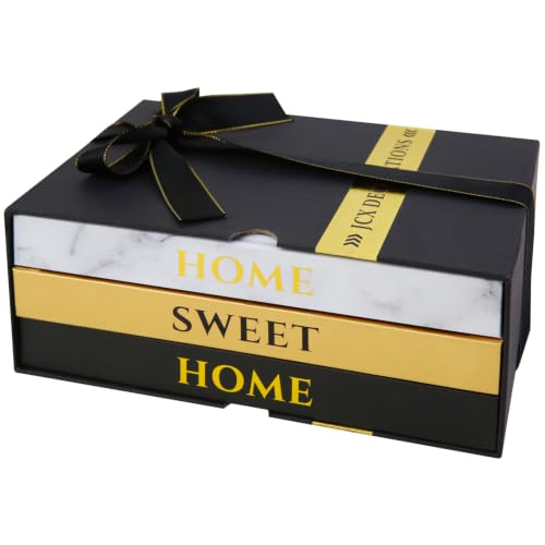 Decorative books for Home Decor Living Room Decoration Coffee Table Faux Books Décor with Blank Pages Inside, Stacked Book Decor