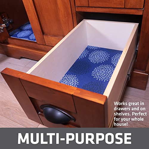Drymate Premium XL Under Sink Mat, Waterproof Liners, 24”x59”, Good Blue - color: Good Medicine Blue, size: 24"W x 59"L