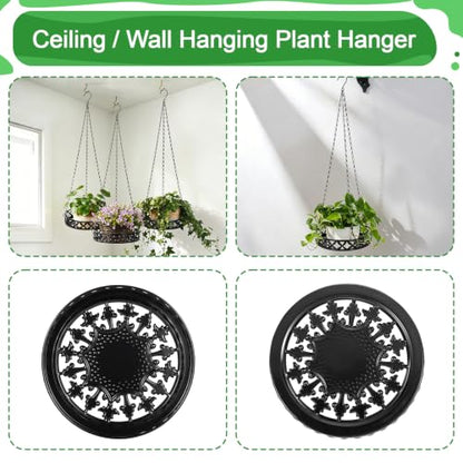 OwnMy 9.8" Plant Hanger Indoor Outdoor, Hanging Planter for Indoor Plants - size: 9.8 Inch