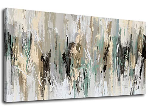 tigeridge Abstract Wall Art Living Room Wall Decor Canvas Art Modern Canvas Pictures Contemporary Abstract Artwork for Bedroom Bathroom Kitchen Office Home Wall Decor Framed Ready to Hang 20" x 40" - color: Abstract Artwork, size: 40"L x 20"W
