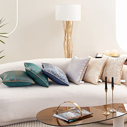 Avigers Lumbar Pillow Cover 12 x 20 Inch, Teal, Rayon Blend, Hidden Zipper - color: Teal, size: 20" x 12" (Pack of 1)