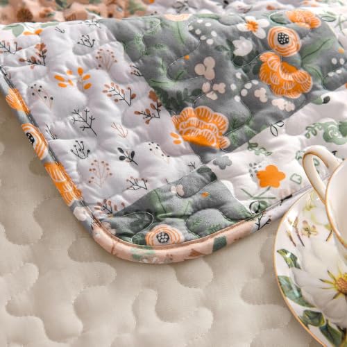Exclusivo Mezcla 60"x 80" Boho Quilted Throw Blanket, Camel Quilt Throw - color: Patchwork Camel, size: 60 x 80 inch