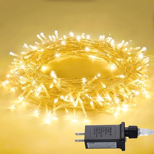 JMEXSUSS 100 LED String Lights Indoor Bedroom Warm White Christmas Lights - color: Warm White, size: 100 LED