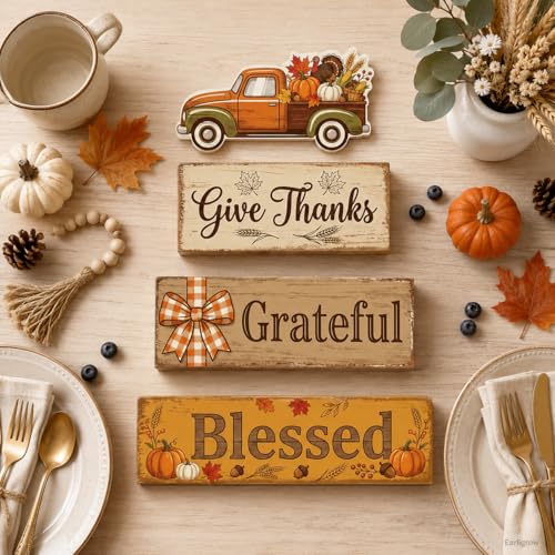 Thanksgiving Decor, Truck Fall Decor, Fall Decorations for Home