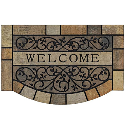 CHICHIC Front Door Mat 24"x36" Outdoors Mat Heavy Duty Welcome Mat, Vine - size: 2' x 3' (Rectangular)
