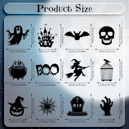 Halloween Hanging Swirls, 30Pcs Hanging Halloween Ceiling Streamers Black Spooky Ghost Claw Bat Pumpkin Swirls for Classroom Office Indoor Outdoor Party Supplies - color: Halloween Black
