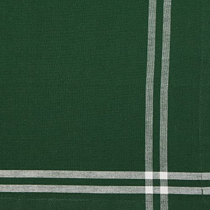 Pre de Provence French Stripe Dining Table Collection Farmhouse Style Table Runner, 14x72 Inches, Balsam Green - color: Balsam Green, size: 14x72 Inches (Pack of 1)