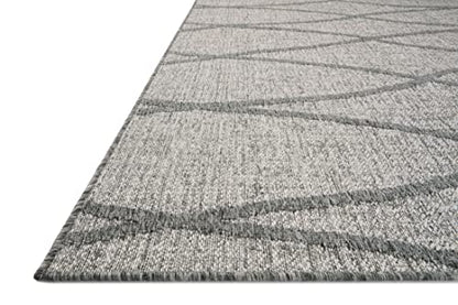 Loloi Rainier Dove/Grey 5'-3" x 7'-7" Area Rug - color: Dove / Grey, size: 5'3" x 7'7" (Rectangular)